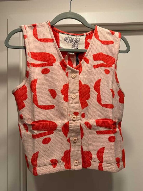 Ace & Jig Tops - Ace & Jig Vest - Scrapbook - XS - NWT